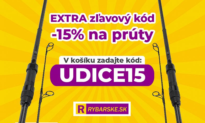 -15% EXTRA ZĽAVA na prúty