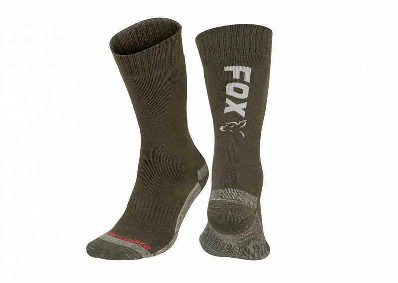 Fox Ponožky Green Silver Thermolite Sock