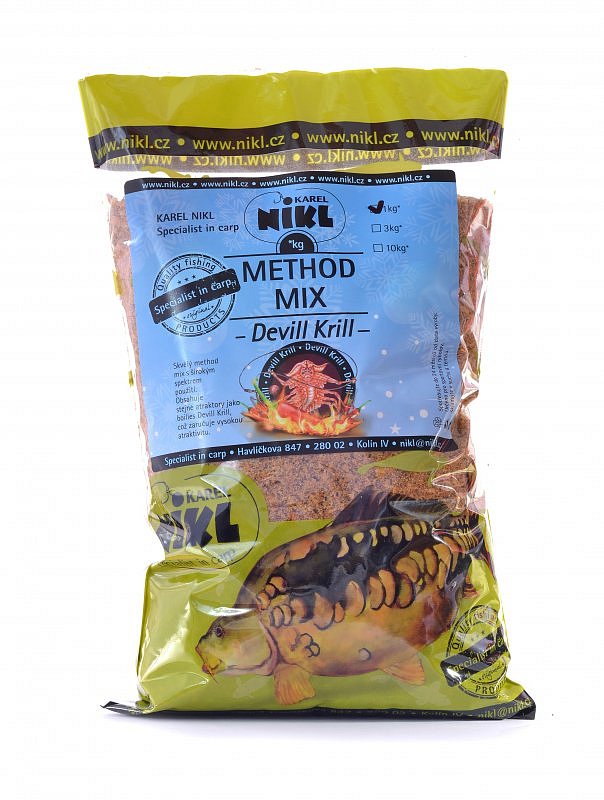 Nikl Method Mix Devill Krill 1kg