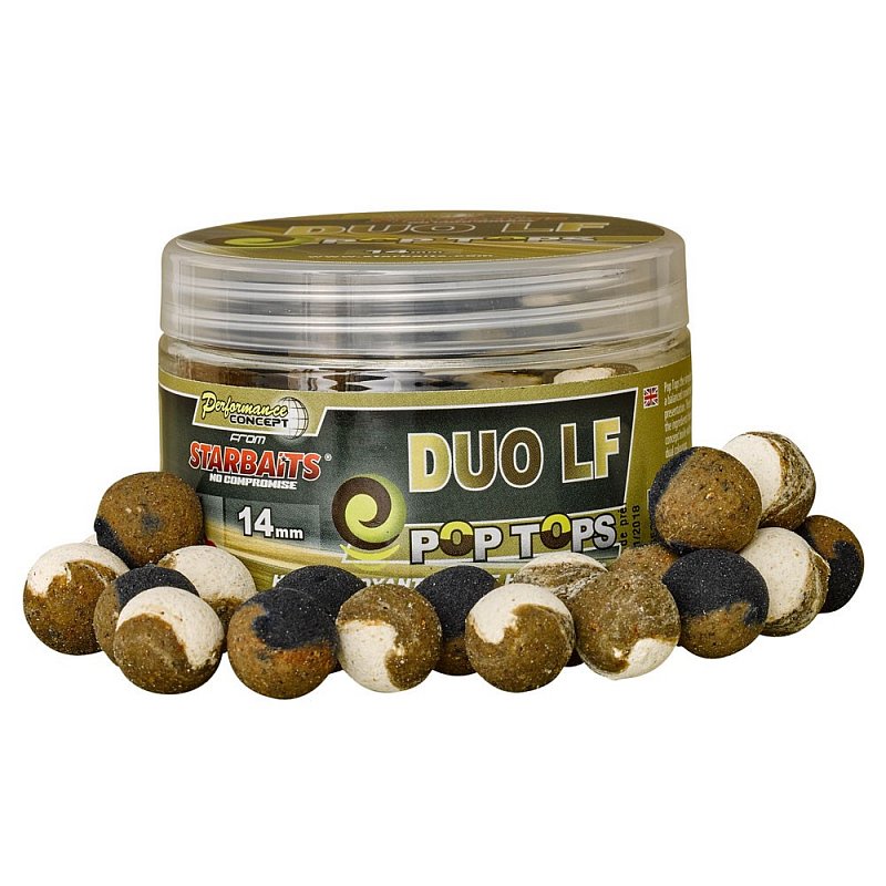 Starbaits Pop Up Boilies Pop Tops Duo LF 14mm 60g