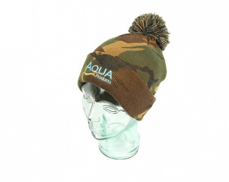 Aqua Čiapka Bobble Hat Camo