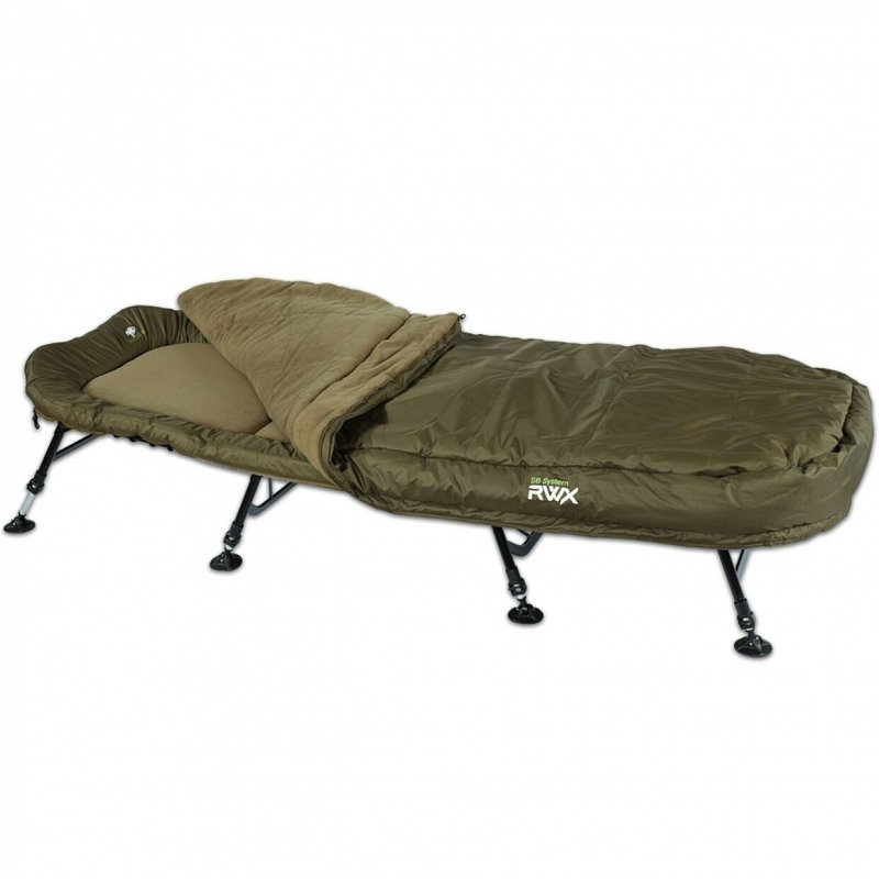 Giants Fishing Lehátko So Spacákom Bedchair Sleeping Bag System RWX