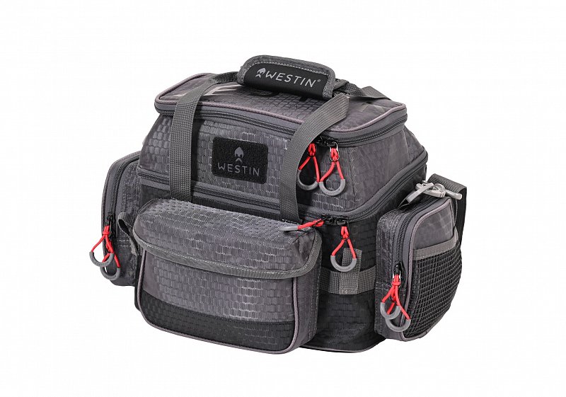 Westin Taška na prívlač W4 Lure Bag Plus 4 Boxes Titanium Black Small